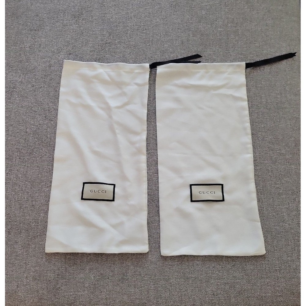 2 Gucci dust bags